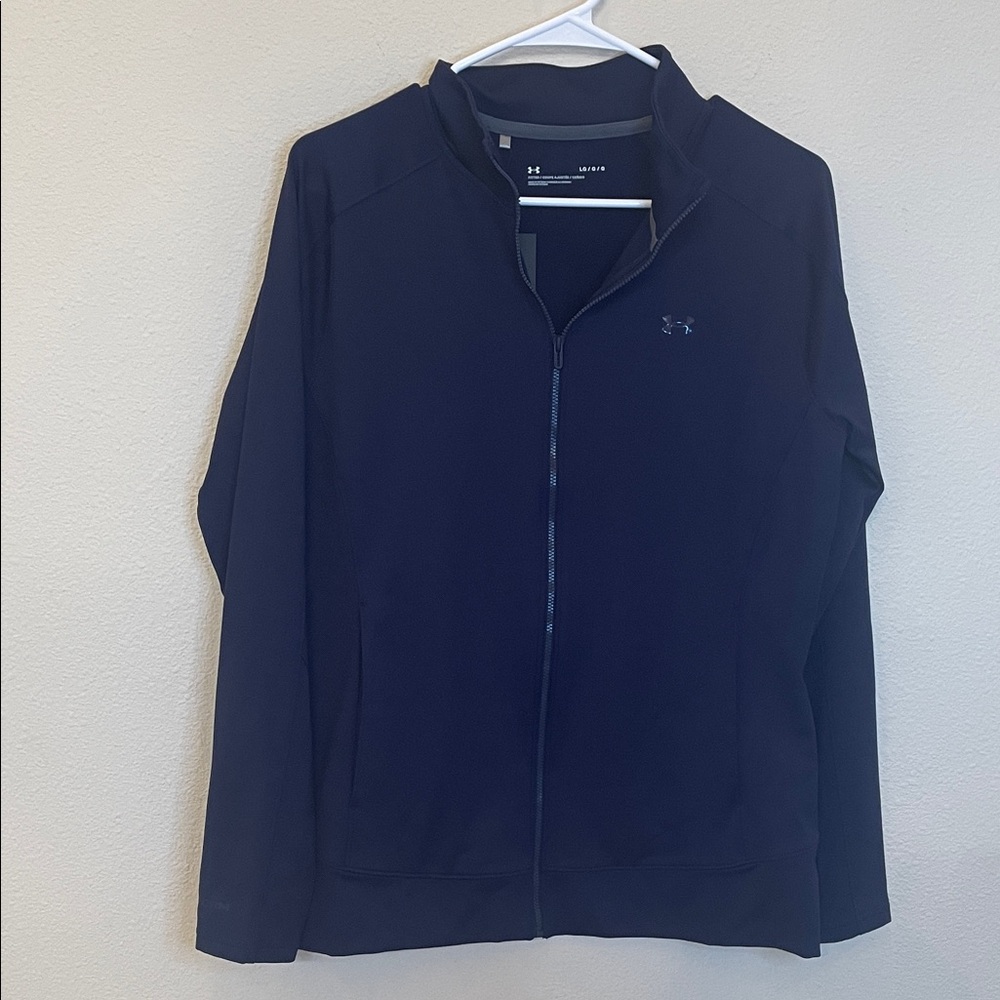NWT Under Armour Full Zipper Fitted Jacket Size Large